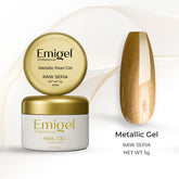 Emigel -  Metallic Gel - RAW SEPIA